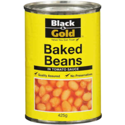 Photo of  Black And Gold Baked Beans Tomato Sauce 420gm