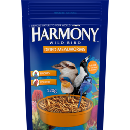 Photo of Harmony Wild Bird Dried Mealworms 120g