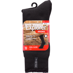 Photo of Explorer Socks Short Black Size 11-14