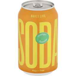 Photo of Naked Life Soda Mango Flavour 330ml 330ml