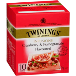 Photo of Twinings Infusions Cranberry & Pomegranate Flavoured 10pk