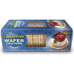 Photo of OB Finest Wafer Crackers Gluten Free Original 100g
