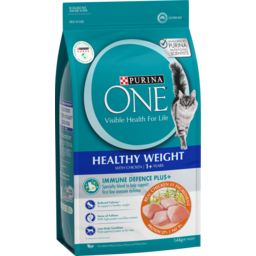 Photo of Purina One Adult Healthy Weight Chicken Dry Cat Food Bag