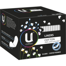 Photo of U By Kotex Cotton Liners 26 Pack 