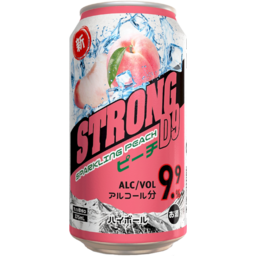 Photo of Strong D9 Peach 9.9% Can