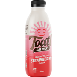 Photo of Toatl Oat Milk Smooth & Creamy Strawberry Flavour 500ml 500ml
