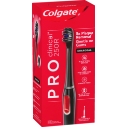 Photo of Colgate Proclinical 250R Charcoal Rechargeable Electric Toothbrush with 2 Brush Heads