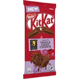 Photo of Nestle Kit Kat Milk Chocolate Triple Choc Cookie 170g
