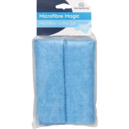 Photo of Homeliving Microfibre Magic Microfibre Cloths 2 Pack 