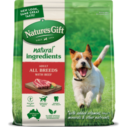 Photo of Nature's Gift Beef Adult Dry Dog Food