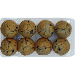 Photo of Mini Blueberry Muffins 8 Pack