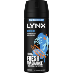 Photo of Lynx Anarchy For Him 48h Fresh Deodorant Bodyspray
