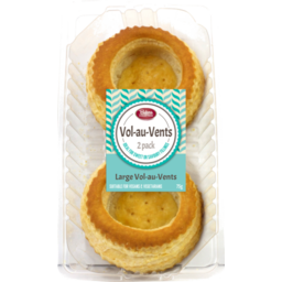 Photo of Bakers Collection Vol Au Vents Large 2pk 75gm