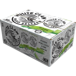 Photo of White Claw Natural Lime Hard Seltzer Can 330ml Case
