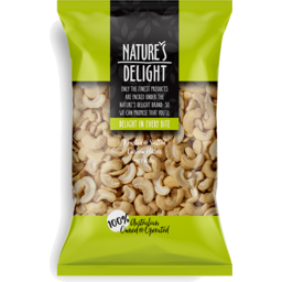 Photo of Nature's Delight Roasted & Salted Cashew Halves