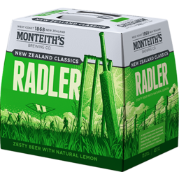 Photo of Monteiths Classics Radler Bier