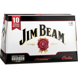 Photo of Jim Beam 4.8% Bourbon & Cola Bottles