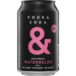 Photo of Vodka Soda & Black Watermelon %