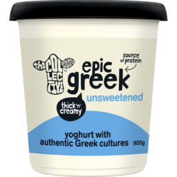 Photo of The Collective Yoghurt Tub Just Greek 900g