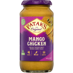 Photo of Pataks Mango Chicken Mild Simmer Sauce