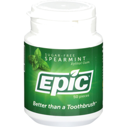 Photo of EPIC Sugar Freegum Spearmint 50pc Tub