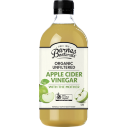 Photo of Barnes Naturals Organic Apple Cider Vinegar With The Mother 1l