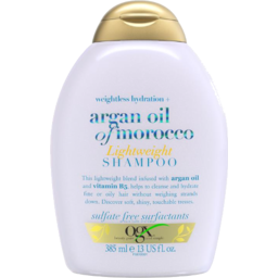 Photo of Ogx Argan Oil Of Morocco Light Shampoo 385ml