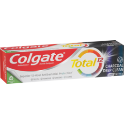 Photo of Colgate Total Charcoal Deep Clean Antibacterial Fluoride Toothpaste