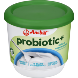 Photo of Anchor Probiotic Plus Greek Yoghurt Natural Unsweetened