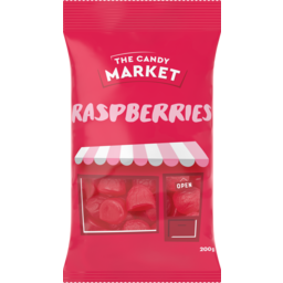 Photo of The Candy Market Raspberries 200g
