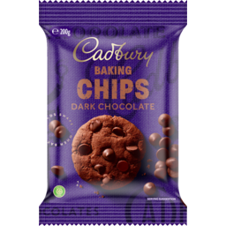 Photo of Cadbury Baking Chips Dark