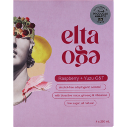 Photo of Elta Ego Raspberry And Yuzu G&T 4.0x250ml
