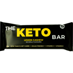 Photo of Yours Truly The Keto Lemon Cashew Bar 40g