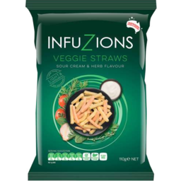 Photo of Infuzions Veggie Straws Sour Cream