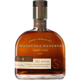 Photo of Woodford Reserve Straight Bourbon Whiskey Double Oaked 700ml