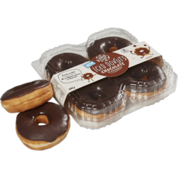 Photo of The Happy Donut Co Chocolate Flavoured Iced Donuts