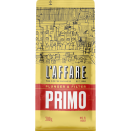 Photo of Laffare Coffee Primo Blend Plunger & Filter 200g