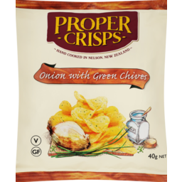 Photo of Proper Crisps Onion With Green Chives 40g