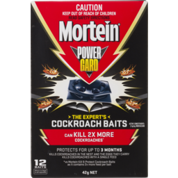 Photo of Mortein Powergard Cockroach Baits 12 Pack 