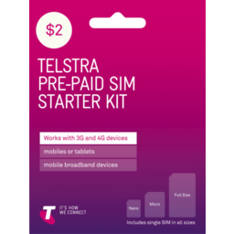 Photo of Telstra Trio Starter Kit $2 