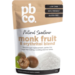 Photo of PBCO Monk Fruit & Erythritol Blend Natural Sweetener