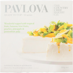 Photo of The Country Chef Bakery Co. Gluten Free Ready To Top Pavlova 500g