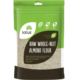 Photo of Lotus Raw Whole-Nut Almond Flour 500g