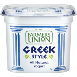 Photo of Farmers Union Greek Style Natural Yogurt