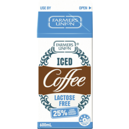 Photo of Farmers Union Iced Coffee Flavoured Milk Lactose Free 600ml
