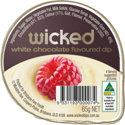Photo of Wicked White Chocolate Flavoured Dip 65g