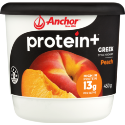 Photo of Anchor Protein + Greek Style Yoghurt Peach
