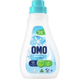 Photo of Omo Sensitive Laundry Liquid Detergent Front & Top Loader 1lt
