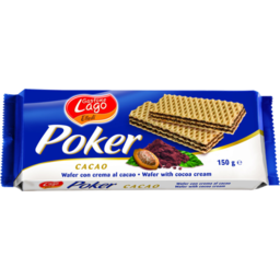 Photo of Lago Poker Wafers Cacao 150g