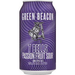Photo of Green Beacon Brewing Co. 7 Bells Passionfruit Gose